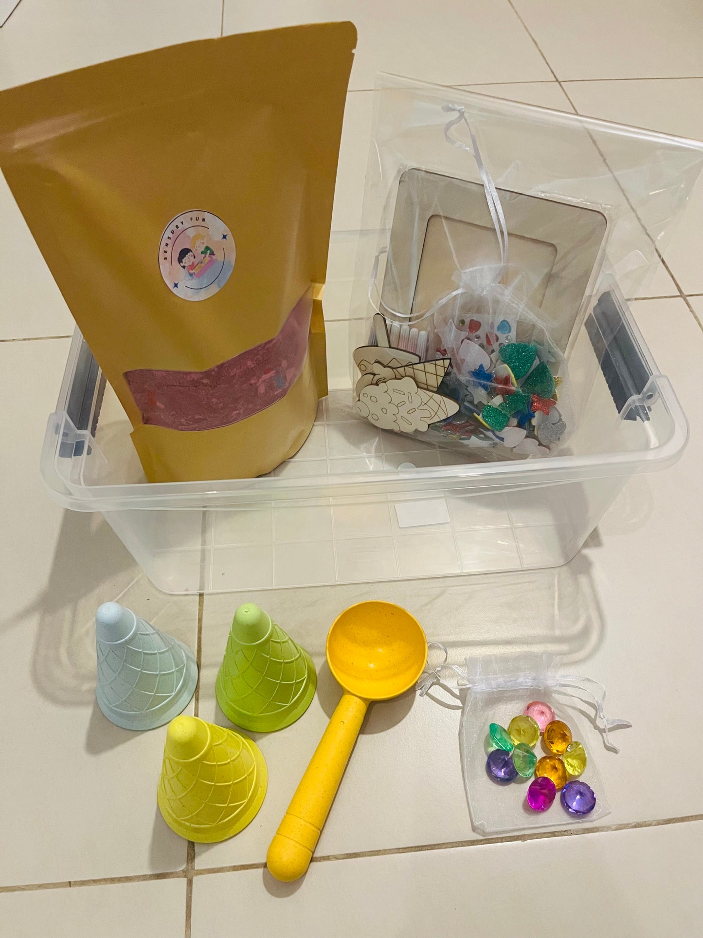 Ice cream Sensory kit