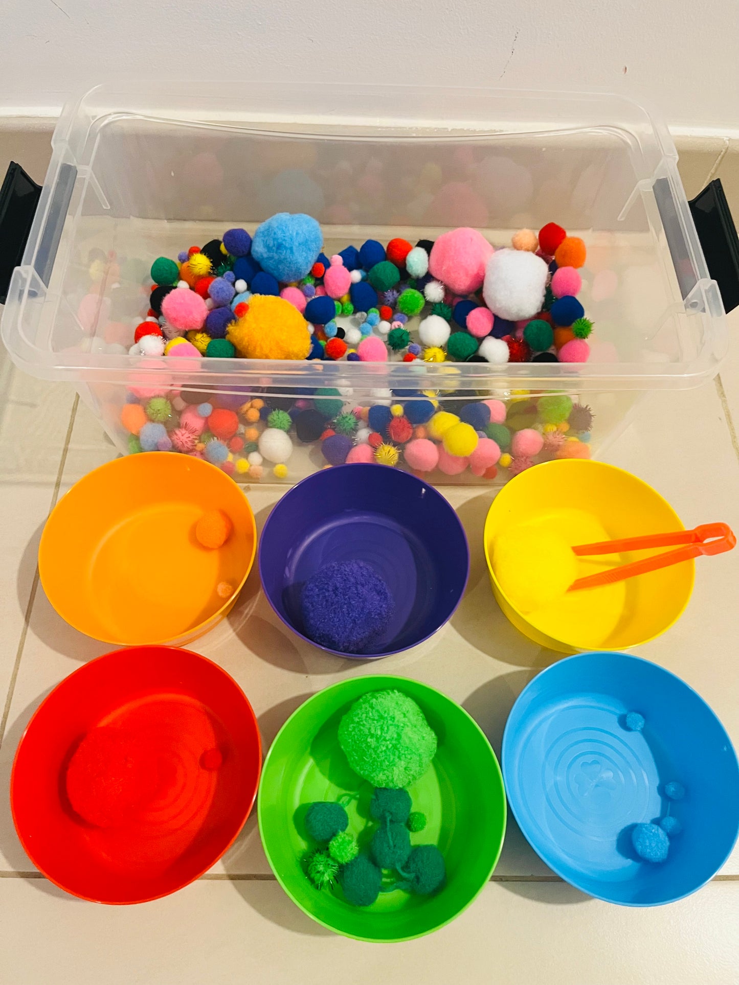Colour sensory kit