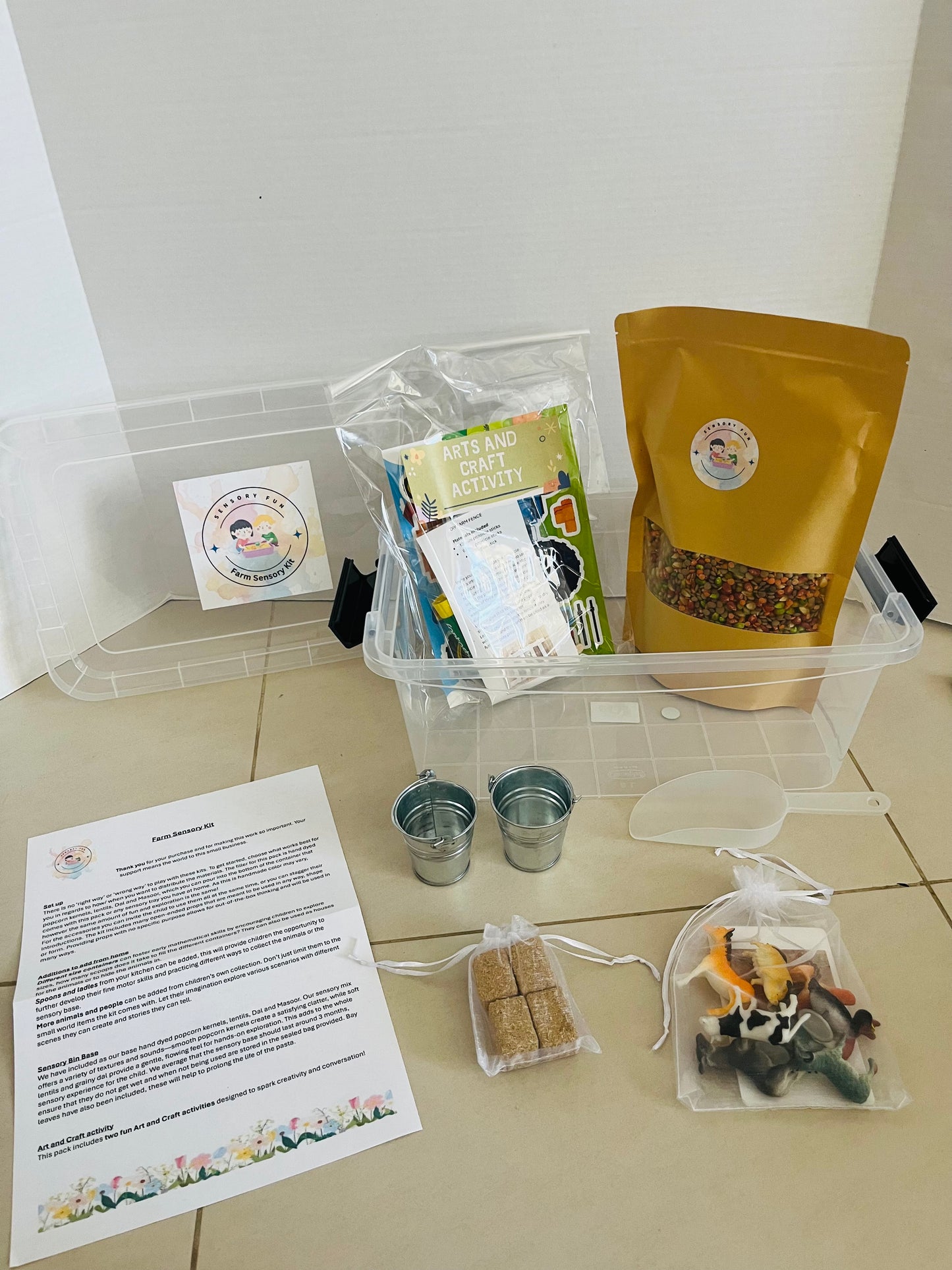 Farm Sensory kit