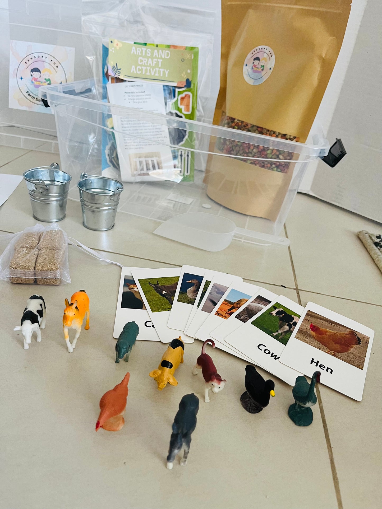 Farm Sensory kit