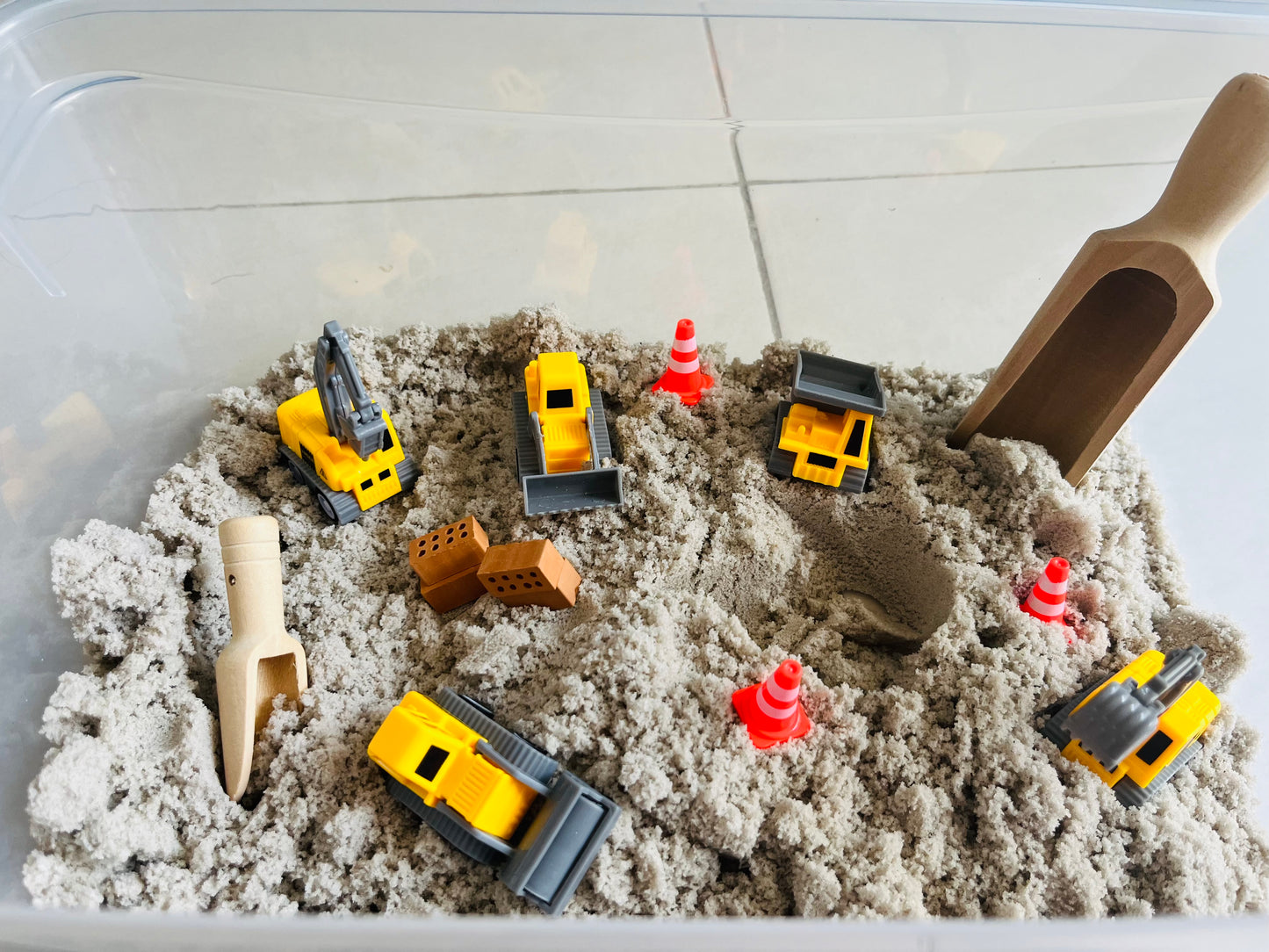 Construction Sensory kit
