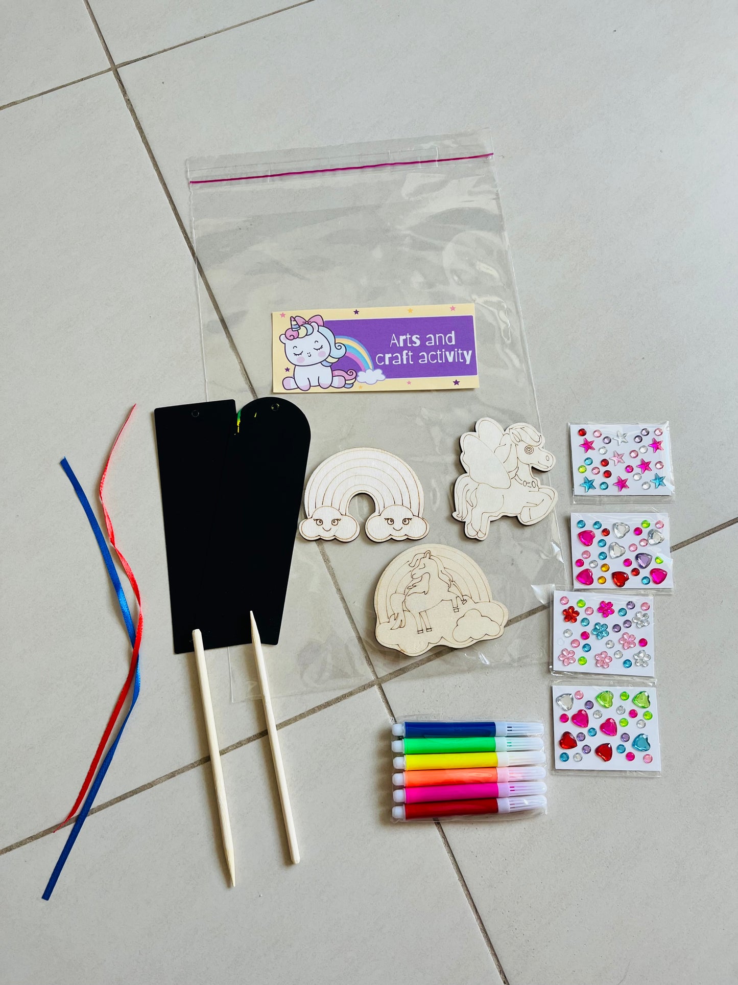 Unicorn sensory kit